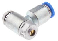 grlz-18-qs-8-d Festo GRLZ Series Tube Flow Regulator, 8mm Tube Inlet Port x G 1/8 Male Outlet Port, 193159