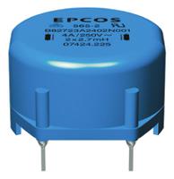 b82723a2102n001 EPCOS 27 mH ±30% Ferrite Current Compensated Choke, 1A Idc, 750mΩ Rdc, B82721A