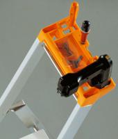 02370005 TUBESCA Anodized Aluminium 5 steps Step Ladder, 1.1m platform height, 1.75m open length