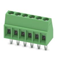 1725698 Phoenix Contact MPT 0.5/ 6-2.54 Series PCB Terminal Block, 6-Contact, 2.54mm Pitch, Through Hole Mount, 1-Row, Screw