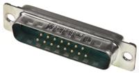db17w2pa00lf Amphenol Communications Solutions DW 17 Way Panel Mount D-sub Connector Plug