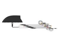 l001044-02 TE Connectivity L001044-02 Whip Multiband Antenna with SMA, SMA RP Connector, 5G, GNSS, Wi-Fi