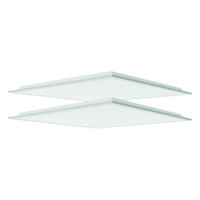 180-413 RS PRO 32W Square LED Panel Light, Cool White, L 595mm W 595mm