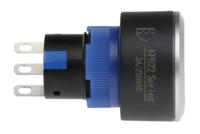 175-8269 RS PRO Push Button Switch, Momentary, Panel Mount, 22.2mm Cutout, SPDT, 250V ac, IP65