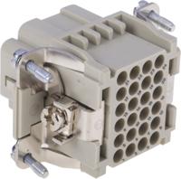 09160243101 HARTING Heavy Duty Power Connector Insert, 10A, Female, Han DD Series, 24 Contacts