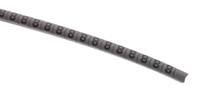 901-10275 HellermannTyton Helagrip Slide On Cable Markers, Black on Grey, Pre-printed "8", 1 → 3mm Cable,
