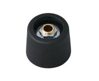 a3120639 OKW 20mm Black Potentiometer Knob for 6.35mm Shaft Round Shaft, A3120639