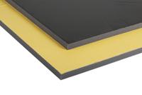 293-142 RS PRO Adhesive PUR Foam Acoustic Insulation, 1m x 600mm x 28mm