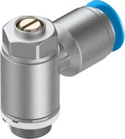 grla-14-qs-10-d Festo GRLA Series Tube Exhaust Valve, 10mm Tube Inlet Port x G 1/4 Outlet Port, 193148