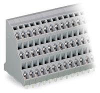 737-216 WAGO 737 Series PCB Connector, 48-Contact, 5mm Pitch, Through Hole Mount, 3-Row, Cage Clamp Termination