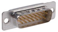 da15p064txlf Amphenol Communications Solutions 15 Way Panel Mount D-sub Connector Plug, 2.74mm Pitch