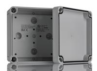 9506000 Rittal PK Series Plastic Wall Box, IP66, 110 mm x 110 mm x 66mm