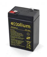 exa4-6-rs Exalium 6V F1 Lead Acid Battery, 4Ah