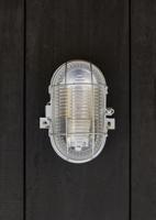 145969 RoBust Bulkhead E27 Oval S Grey IP44