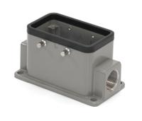 208-4805 RS PRO Heavy Duty Power Connector Housing, M20 Thread, Side Entry