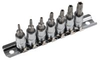 262-0224 RS PRO 7-Piece 1/4 in Bit Socket Set , Tamperproof Star Bit