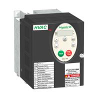 atv212hu15n4 Schneider Electric Inverter Drive, 1.5 kW, 3 Phase, 480 V, 2.5 A, 3.2 A, ATV212 Series