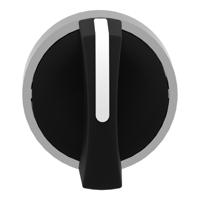 zb4bd8 Schneider Electric Harmony XB4 Series 3 Position Selector Switch Head, 22mm Cutout, Black Handle