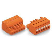 2231-304026-000 WAGO 2231 Series Pluggable Connector, 4-Pole, Female, 4-Way, Snap-In, 16A