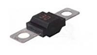 0498080 Littelfuse 80A Bolted Tag Fuse, 32V dc, 30mm