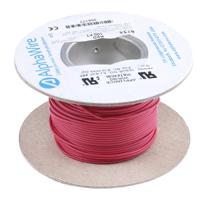 6716-rd005 Alpha Wire Ecogen Ecowire Series Red 1.3 mm² Hook Up Wire, 16 AWG, 26/0.25 mm, 30m, MPPE Insulation, 6716 RD005