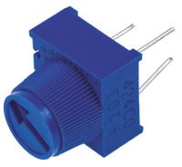 3386f-1-103tlf 10kΩ, Through Hole Trimmer Potentiometer 0.5W Top Adjust Bourns, 3386