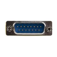 218-217 RS PRO D Sub Adapter Male 15 Way D-Sub to Male 15 Way D-Sub