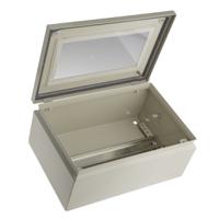 842-8507 RS PRO Grey Steel Junction Box, IP65, 200 x 300 x 120mm