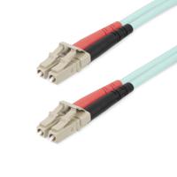 450fblclc25 StarTech.com LC to LC Duplex Multi Mode OM4 Fibre Optic Cable, Light Blue, 25m