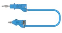 2110-200bl Electro PJP Plug, 12A, 30/60V ac/dc, Blue, 200mm Lead Length