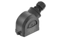 19431100546 HARTING Han-Eco B Heavy Duty Power Connector Hood, M25 Thread, Side Entry Han-Eco Range