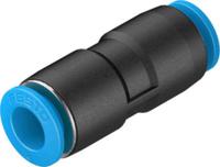 qs-8-6-50 Festo QS Series Reducer Nipple, Push In 8 mm to Push In 6 mm, Tube-to-Tube Connection Style, 130692
