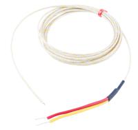 847-9684 RS PRO Type K Exposed Junction Thermocouple 2m Length, 1/0.3mm Diameter → +350°C