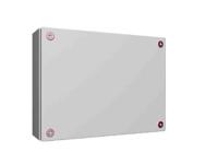 1539000 Rittal KX Series Sheet Steel Wall Box, IP55, 400 mm x 400 mm x 120mm