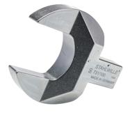 58211050 STAHLWILLE 731/100 Series Open Ended Insert Insertion Wrench, 104 mm, 22 x 28mm Insert, Chrome Plated Finish