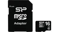 sp016gbsth010v10sp Silicon Power 16 GB MicroSD Micro SD Card, Class 10