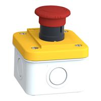 xalek1702 Schneider Electric Push Push Control Station Switch - SPDT, ABS, Red, IP54