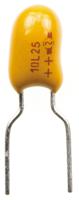 489d106x0025d6ve3 Vishay 10μF MnO2 Tantalum Capacitor 25V dc, 489D Series