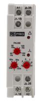 896-6857 RS PRO DIN Rail Mount Timer Relay, 24 → 240V ac/dc, 2-Contact, 3 → 120s, 1-Function, SPST