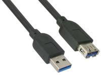 687890036 Molex USB 3.0, Male USB A to Female USB A, 1.5m