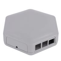 cbhex1-pi4-gy CAMDENBOSS Enclosure for Raspberry Pi, Grey