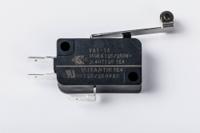 va1-16l1-06d0-z Zippy Roller Lever Snap Action Micro Switch, Solder Terminal, 16.1A, SPDT