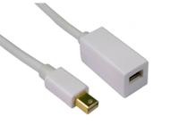 286-3332 RS PRO Male Mini DisplayPort to Female Mini DisplayPort, PVC  Cable, 3m