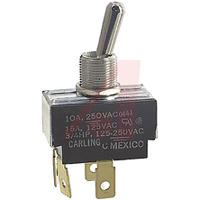 2gk57-73-xa Carling Technologies Toggle Switch, Panel Mount, On-Off, DPST, Tab Terminal, 250V ac