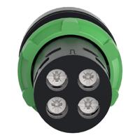 xb7nw34b2 Schneider Electric Harmony XB7 Series Illuminated Push Button, Panel Mount, 22mm Cutout, SPST