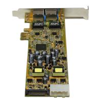 st2000pexpse StarTech.com 2 Port PCIe RJ45 Network Card, 10/100/1000Mbit/s