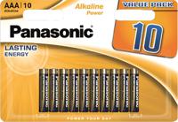 lr03apb10bw Panasonic Industrial Powerline Alkaline AAA Batteries 1.5V