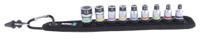 05003880001 Wera 12-Piece Metric 1/4 in Standard Socket Set , 6 point