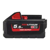 4932464712 Milwaukee  5.5Ah 18V Power Tool Battery, For Use With M18 Series