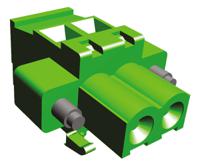 796861-2 TE Connectivity, 5.08mm Pitch, Buchanan, 2 Way, , Pluggable Terminal Block, Plug, Panel Mount, Solder Termination,